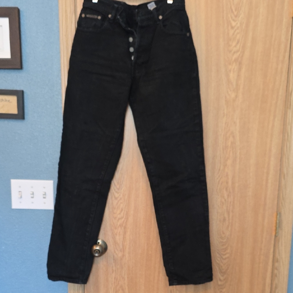 Calvin Klein Black Denim Pants
